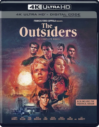 The Outsiders 4K DC 1983 poster