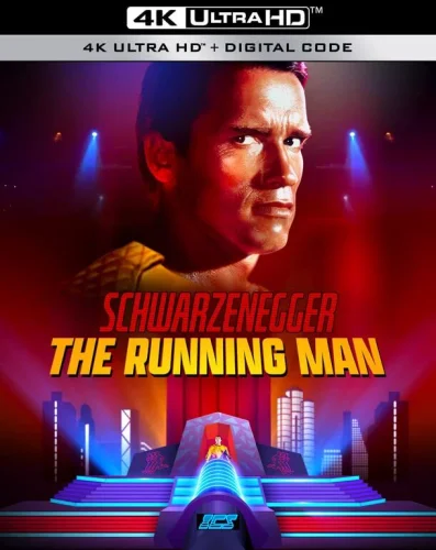 The Running Man 4K 1987 poster