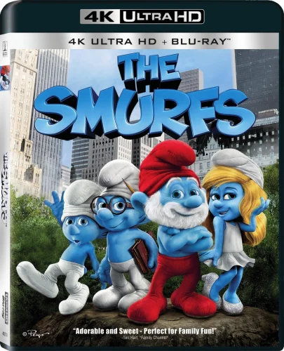 The Smurfs 4K 2011 poster