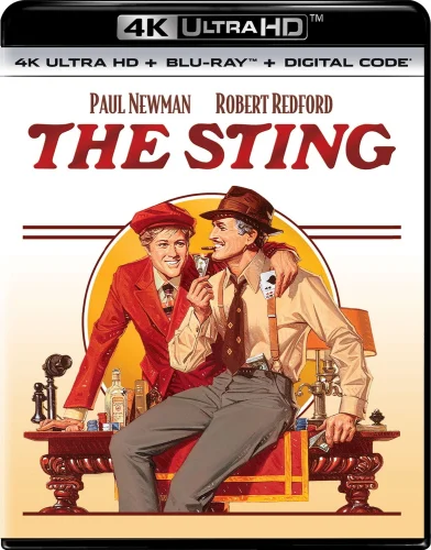 The Sting 4K 1973 poster