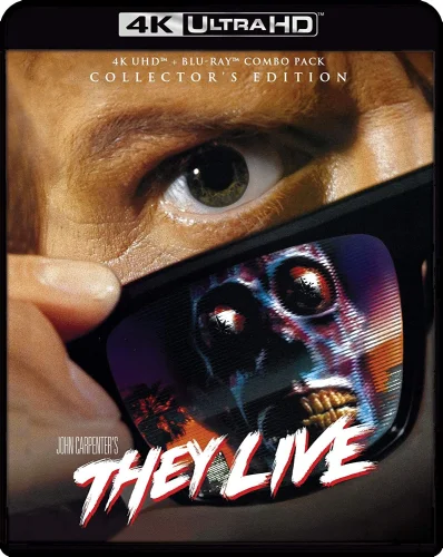 They Live 4K 1988 poster