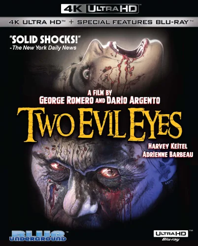 Two Evil Eyes 4K 1990 poster