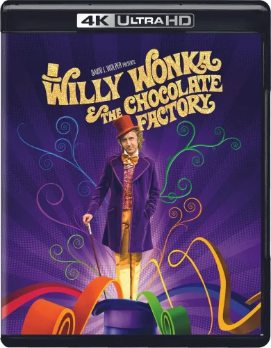 Willy Wonka & the Chocolate Factory 4K 1971 poster