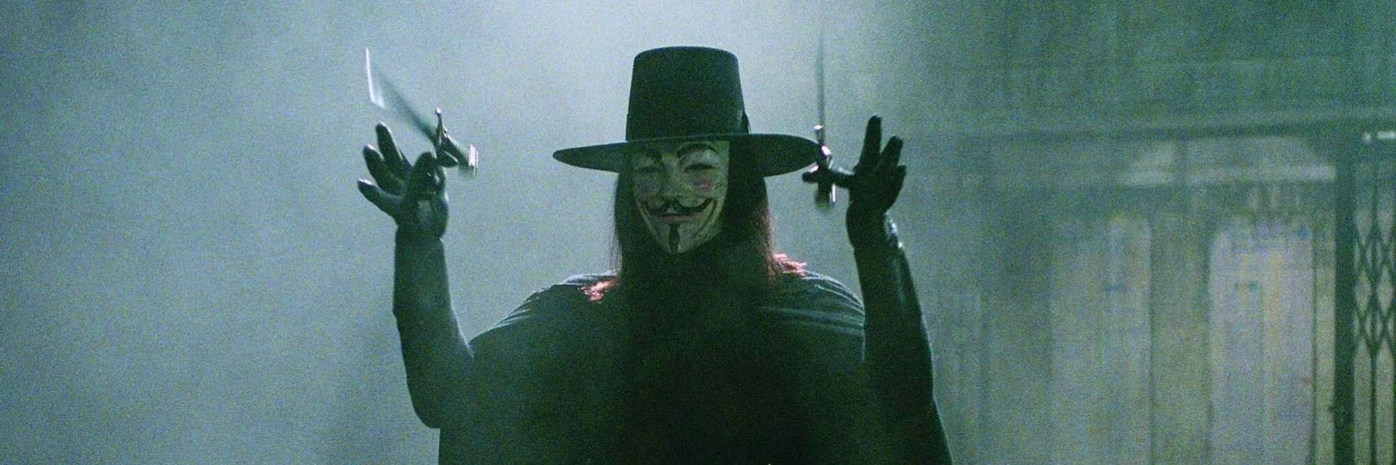 V for Vendetta 4K 2005 big poster