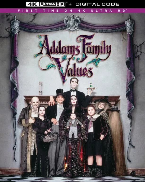 Addams Family Values 4K 1993 poster