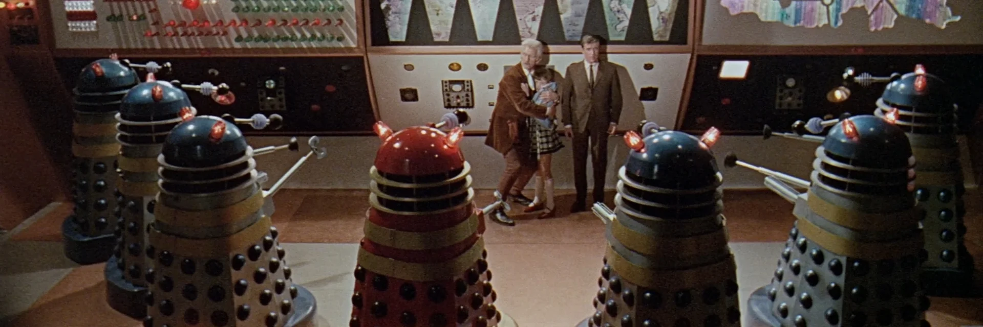 Daleks' Invasion Earth 2150 A.D. 4K 1966 big poster