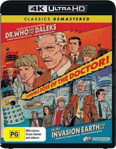 Dr. Who and the Daleks 4K 1965 poster