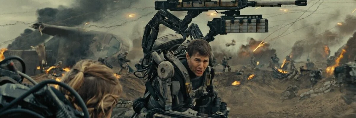 Edge of Tomorrow 4K 2014 big poster