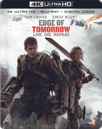 Edge of Tomorrow 4K 2014 poster