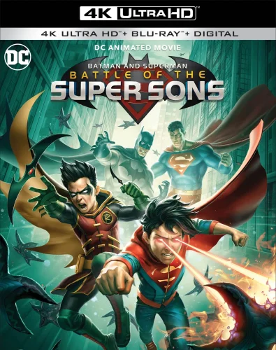 Batman and Superman: Battle of the Super Sons 4K 2022 poster