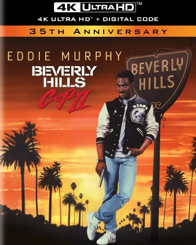 Beverly Hills Cop II 4K 1987 poster