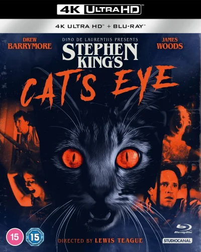 Cat's Eye 4K 1985 poster