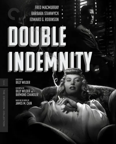 Double Indemnity 4K 1944 poster