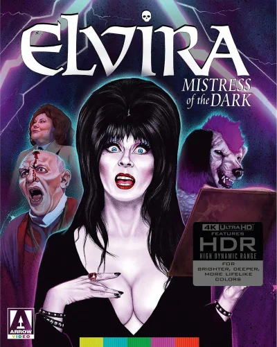 Elvira: Mistress of the Dark 4K 1988 poster