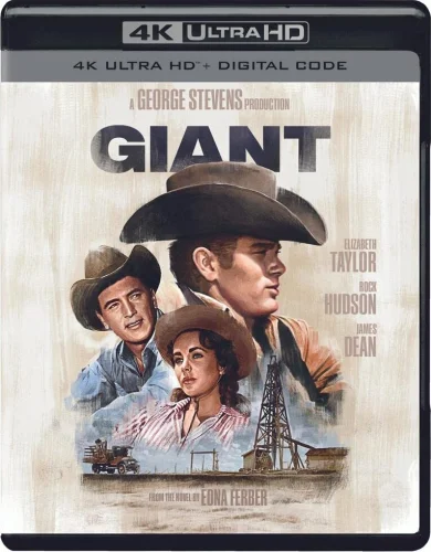 Giant 4K 1956 poster