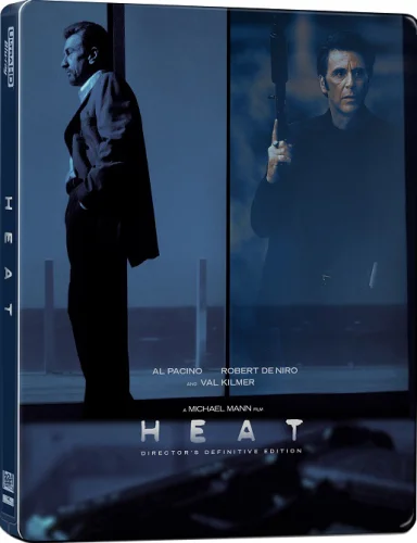 Heat 4K 1995 poster