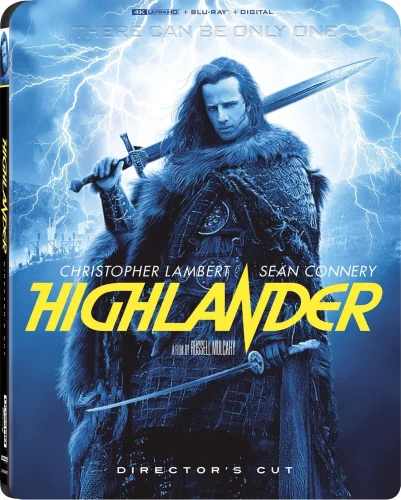 Highlander 4K 1986 poster