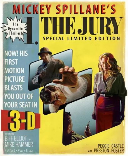 I, the Jury 4K 1953 poster