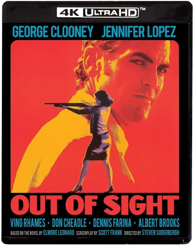 Out of Sight 4K 1998 poster