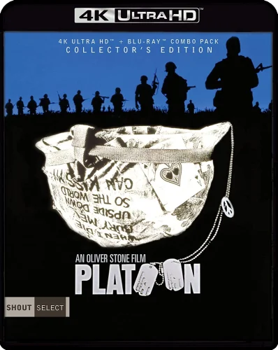 Platoon 4K 1986 poster