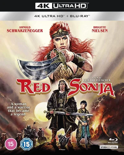 Red Sonja 4K 1985 poster