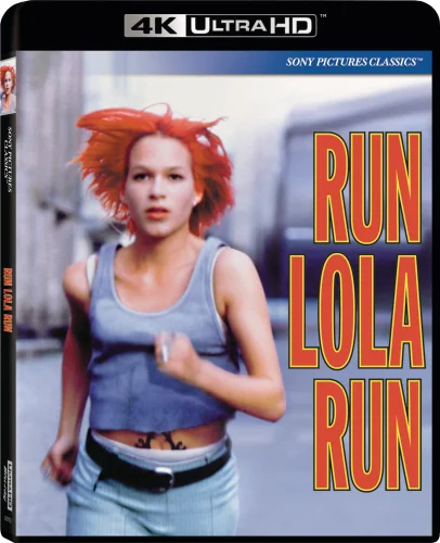 Run Lola Run 4K 1998 poster