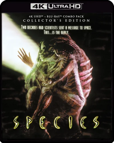 Species 4K 1995 poster