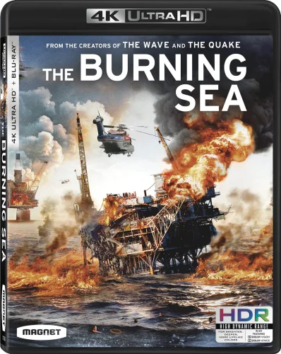 The Burning Sea 4K 2021 NORWEGIAN poster