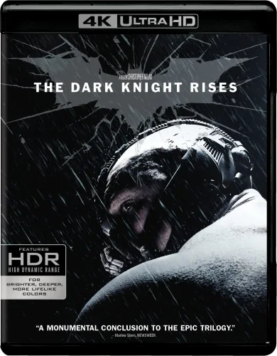 The Dark Knight Rises 4K 2012 poster