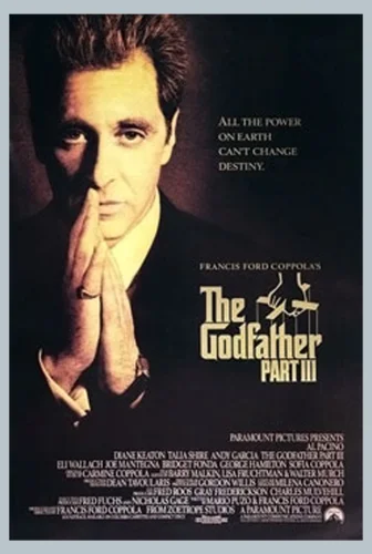 The Godfather Part III 4K 1990 poster