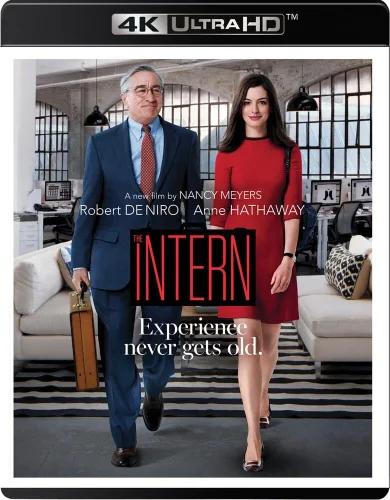 The Intern 4K 2015 poster