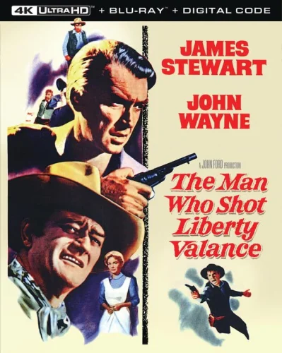 The Man Who Shot Liberty Valance 4K 1962 poster