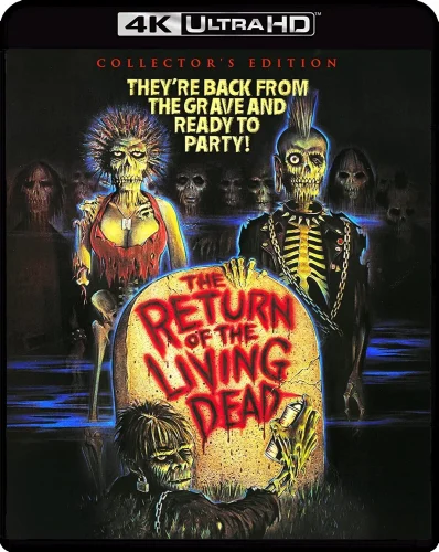 The Return of the Living Dead 4K 1985 poster