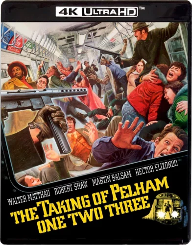 The Taking of Pelham One Two Three 4K 1974 poster