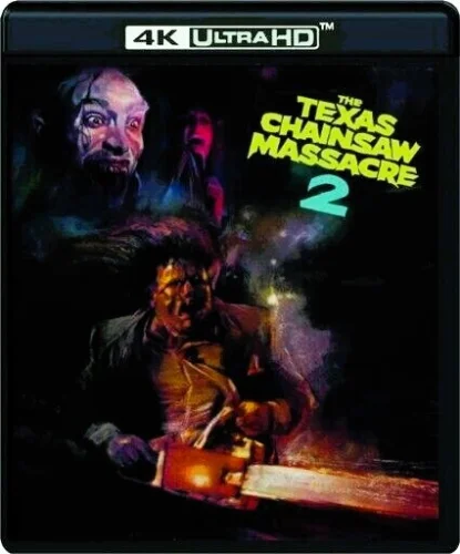 The Texas Chainsaw Massacre 2 4K 1986 poster