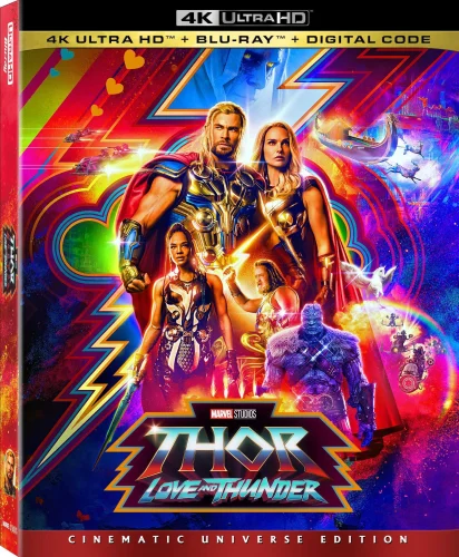 Thor: Love and Thunder 4K 2022 poster