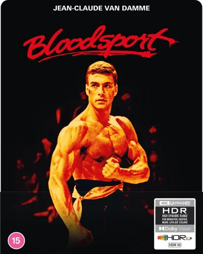 Bloodsport 4K 1988 poster