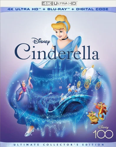 Cinderella 4K 1950 poster