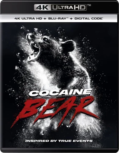 Cocaine Bear 4K 2023 poster