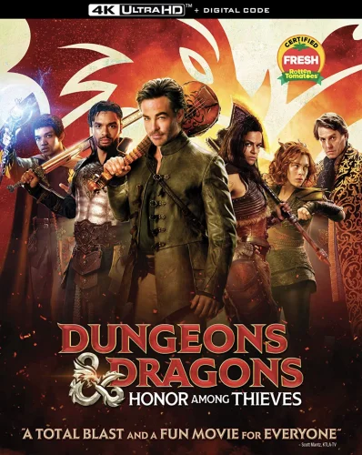 Dungeons & Dragons: Honor Among Thieves 4K 2023 poster