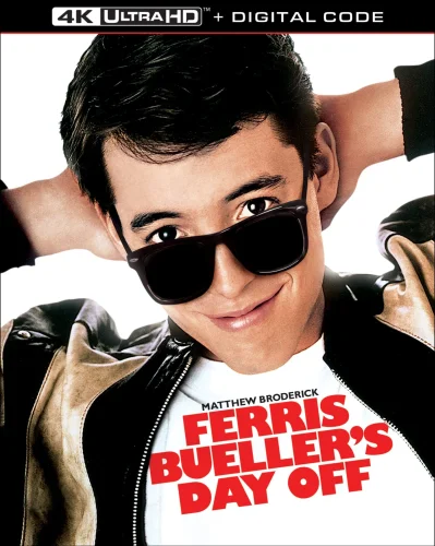 Ferris Bueller's Day Off 4K 1986 poster