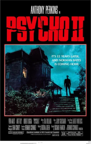 Psycho II 4K 1983 poster