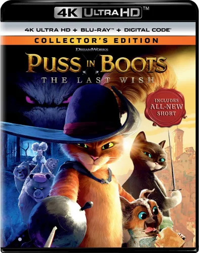 Puss in Boots: The Last Wish 4K 2022 poster