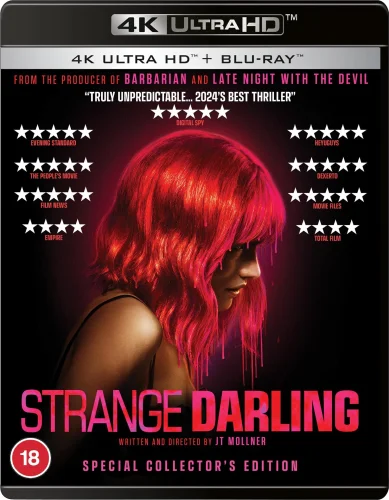 Strange Darling 4K 2023 poster