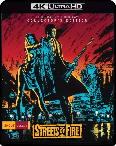 Streets of Fire 4K 1984 poster