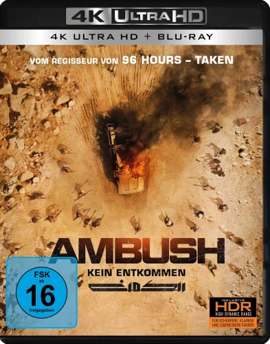 The Ambush 4K 2021 ARABIC poster