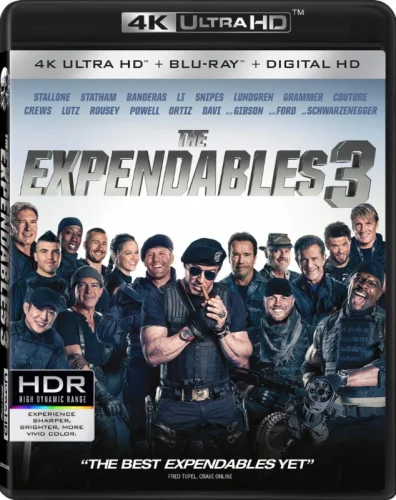 The Expendables 3 4K 2014 poster