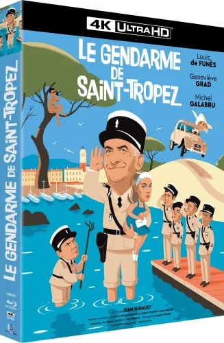 The Gendarme of Saint-Tropez 4K 1964 poster