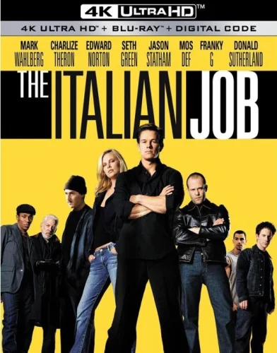 The Italian Job 4K 2003 poster