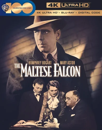 The Maltese Falcon 4K 1941 poster